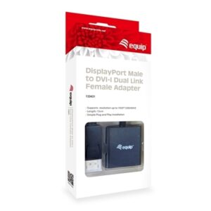 CONVERTERDISPLAY PORT EQUIP 133431DVI-I DUAL LINK M/F NERO - EAN: 4015867153123