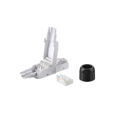 SPINA CAT.6A EQUIP 121162 TOOL-FREE RJ45 PLUG 5PCS - EAN:4015867233887