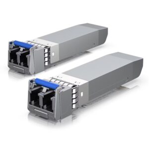 MODULO FIBRA SFP MONOMODALE UBIQUITI UACC-OM-SM-10G-D-210KM 10 GBPS SFP+ ARGENTATO