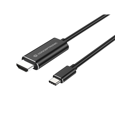 CAVO USB CONCEPTRONIC ABBY04B DA USB-C A HDMI M/M - RISOL. HDMI FINO A 4K*2K 30HZ - CAVO 2MT
