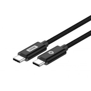 CAVO USB DI RICARICA RAPIDA 2MT CONCEPTRONIC ETTA03B20 USB C-C PD-3.1 240W- 48V 5A