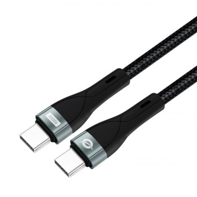 CAVO USB DI RICARICA RAPIDA 2MT CONCEPTRONIC ETTA01B20USB C-C PD-3.0 100W- 20V 5A