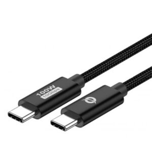 CAVO USB3.2 DI RICARICA RAPIDA 2MT CONCEPTRONIC ETTA02B20USB C-C PD-3.0 100W- 20V 5A