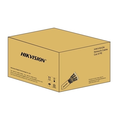CAVO RETE IN MATASSA 305MT CAT.6UTPHIKVISION DS-1LN6UEL5BIANCO - 24AWG CPR(ECA) LSZH 0.53MM