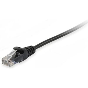 CAVO RETE CAT.5E-U/UTP NERO NON SCHERMATO 0.5MT EQUIP 825457 - EAN:4015867146996 FINO:30/06