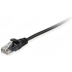 CAVO RETE CAT.6 U/UTP NERO NONSCHERMATO 1MT EQUIP 625450- EAN:4015867172605