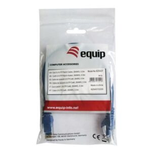 CAVO RETE CAT.6AU/UTP BLU 2MT EQUIP 603033- EAN:4015867230251