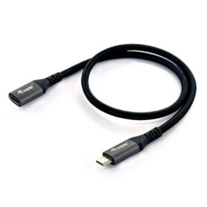 CAVO DI PROLUNGA USB 3.2 GEN.2 DA C A C M/F EQUIP 128370 0.5MT 4K/60HZ 10GBPS - EAN: 4015867231036