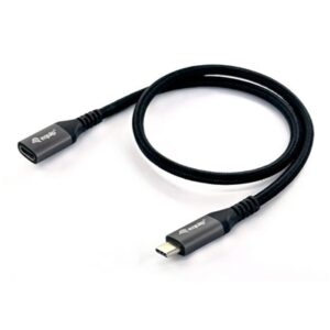 CAVO DI PROLUNGA USB 3.2 GEN.2 DA C A C M/F EQUIP 128371 1MT 4K/60HZ 10GBPS - EAN: 4015867231043