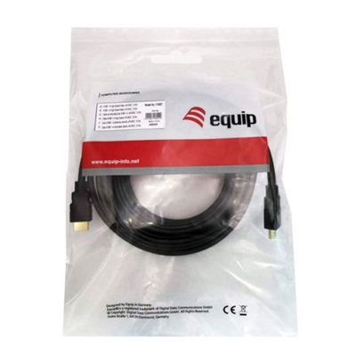 CAVO HDMI EQUIP 119358 HIGHSPEED 1.4 LC M/M - NERO -15MT EAN:4015867180457