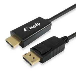 ADATTATORE CAVO DISPLAY PORT A HDMI EQUIP 119390 2MTSUPPORTO 4K A 30 HZ EAN:4015867222386 FINO:31/08