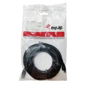 CAVO RETE CAT.6AU/UTP NERO NON SCHERMATO 2MT EQUIP 603053- EAN:4015867230343