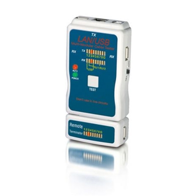 CABLE TESTER LAN E EQUIP 129964 CON UNIT+Ç REMOTA - EAN: 4015867113219