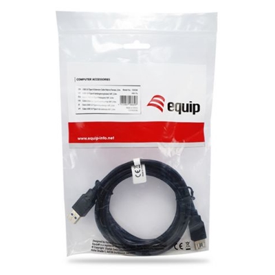 CAVO DI PROLUNGA USB3.0 DA A A A M/F EQUIP 128399 3MT- EAN: 4015867166703