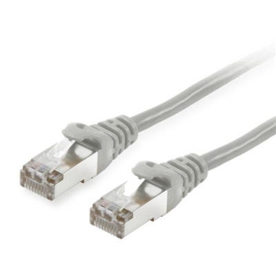 CAVO RETE CAT.6 S/FTP GRIGIO NON SCHERMATO 3MT IN RAME EQUIP 605502- EAN:4015867163108