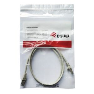CAVO RETE CAT.6 S/FTP GRIGIO NON SCHERMATO 10MT IN RAME EQUIP 605506- EAN:4015867163139