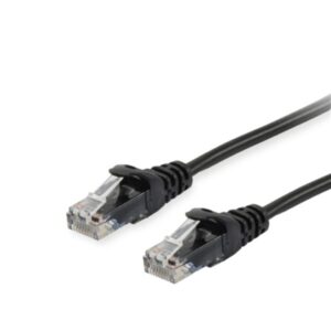 CAVO RETE CAT.6AU/UTP NERO NON SCHERMATO 10MT EQUIP 603057- EAN:4015867230381