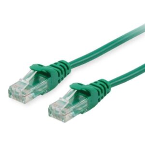 CAVO RETE CAT.6 U/UTP VERDE NON SCHERMATO 1.5MT EQUIP 625493- EAN:4015867234426