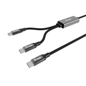 CAVO DI RICARICA USB-C A Y EQUIP 128895 1.5MT PD140W NERO EAN: 4015867243664