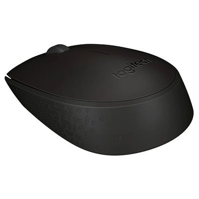 MOUSE LOGITECH OEM B170 WIRELESS OTTICO NERO USB P/N 910-004798
