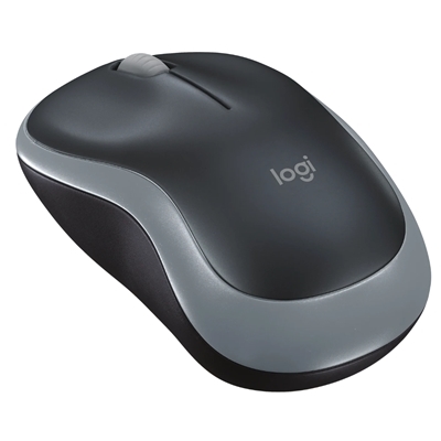MOUSE LOGITECH RETAIL M185 WIRELESS OTTICO GRIGIO USB P/N 910-002235