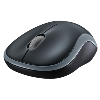 MOUSE LOGITECH RETAIL M185 WIRELESS OTTICO GRIGIO USB P/N 910-002235