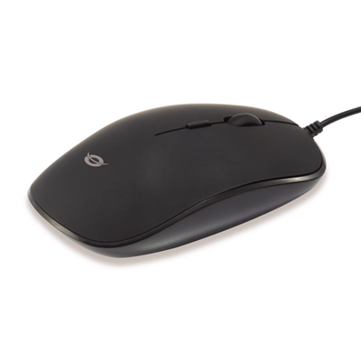 MOUSE OTTICO USB CONCEPTRONIC REGAS01B 4 PULSANTI - INTERRUTTORE DPI (800/1000/1200) FINO:31/08