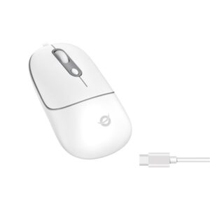 MOUSE USB-C CONCEPTRONIC REGAS02W 4 PULSANTI BIANCO