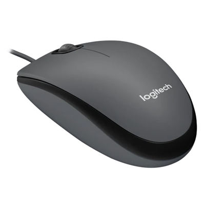 MOUSE LOGITECH RETAIL M90 OTTICO GRIGIO USB 3 TASTI AMBIDESTRO 1000DPI P/N 910-001794