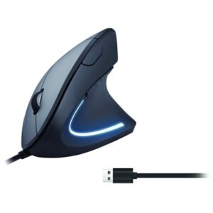 MOUSE ERGONOMICO VERTICALEEQUIP 245118 CON CAVO