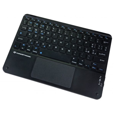 TASTIERA WIRELESS DA 10 CONCEPTRONIC TOBIN01BIT CON TOUCHPAD- BLUETOOTH - BATTERIA RICARICABILE FINO:31/08