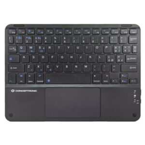 TASTIERA WIRELESS DA 10 CONCEPTRONIC TOBIN01BIT CON TOUCHPAD- BLUETOOTH - BATTERIA RICARICABILE FINO:31/08