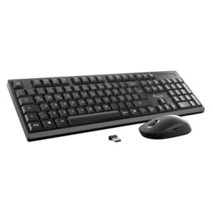 TASTIERA+MOUSE WIRELESS EQUIP 245223 STANDARD DA 105 TASTI SOFT TOUCH- EAN: 4015867231005 FINO:31/08