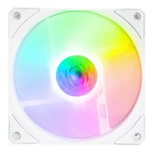 VENTOLA X CABINET COOLER MASTER MFX-B2DW-18NPA-R1 SIKLEFLOW 120 WHITE ARGB 120X120X25MM ADDRESSABLE RGB 12V-DC