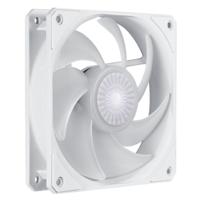 VENTOLA X CABINET COOLER MASTER MFX-B2DW-18NPA-R1 SIKLEFLOW 120 WHITE ARGB 120X120X25MM ADDRESSABLE RGB 12V-DC