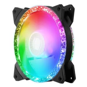 VENTOLA X CABINET COOLER MASTER MASTERFAN MF120 PRISMATIC ARGB BLACK 120X120X25