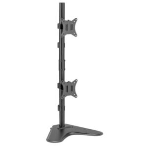 SUPPORTO X DOPPIO LCD/TV DA TAVOLO 17/32 EQUIP 650128 SUPP.FINO A 9KG - VESA: 100X100 -EAN: 4015867238462