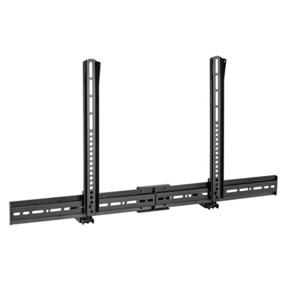 SUPPORTO UNIVERSALE PER SOUNDBAR EQUIP 650895 SUPP.FINO A 15KG-(LARGHEZZA: 86-155 MM) EAN:4015867236123