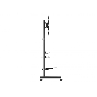 CARRELLO PORTA TV MOBILE 55/90 EQUIP 650635 CON RIPIANO FORATO EAN:4015867243008
