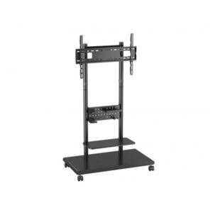 CARRELLO PORTA TV MOBILE 55/90 EQUIP 650635 CON RIPIANO FORATO EAN:4015867243008
