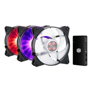 KIT VENTOLA X CABINET COOLER MASTER MFY-P4DC-153PC-R1 MASTERFAN PRO 140 AIR PRESSURE RGB PACK - 3X140X140X25+CTRL RGB 65