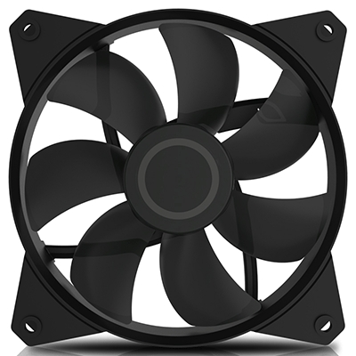 VENTOLA PER CASE COOLER MASTER R4-C1DS-12FK-R1 MASTERFAN MF120L 120X120X25MM 1200RPM 25DBA 4PIN NERA GAR2ANNI