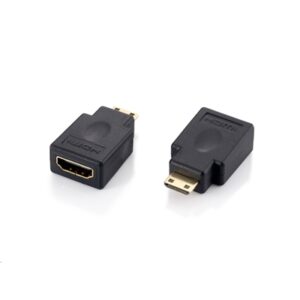 ADATTATORE MINIHDMIEQUIP 118914 DA MINIHDMI (TYPE-C) A HDMI (TYPE A) M/F -NERO - EAN: 4015867176405