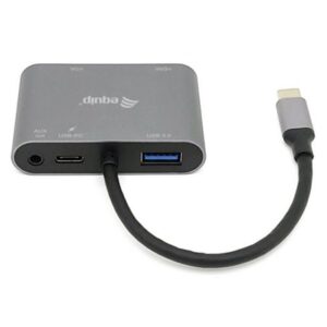 ADATTATORE MULTIFUNZIONALE EQUIP 133483 USB-C 5 IN 1- EAN: 4015867227589