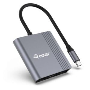 ADATTATORE 3 IN 1 EQUIP 133488 DA USB-C A HDMI/USB-A/USB PD - EAN: 4015867228876