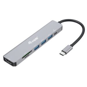 ADATTATORE MULTIFUNZIONE 7 IN 1 EQUIP 133494 USB-C HDMI 4K/60HZ