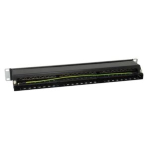 PATCH PANEL 48-PORTE KEYSTONE CAT.6 EQUIP 326449 1U 19 - NERO - EAN:4015867207154