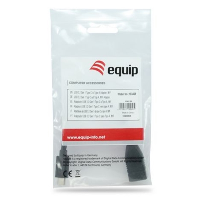 ADATTATORE USB3.0EQUIP 133455DA TYPE-C M A TYPE-A F- 15CM - EAN: 4015867199695
