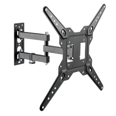 STAFFA X LCD/TV A MURO EQUIP 650413 X TV DA 23-55-FULL MOTION SUPP.FINO A 30KG-GIREVOLE ED INCLINABILE - EAN: 4015867238424