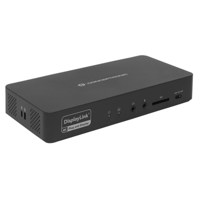DOCKING STATION 17 IN1 CONCEPTRONIC DONN31BDISPLAYLINK USB 3.2 GEN 2 -SUPP. 2 DISPLAY MOD. ESTESA 6P 10GBPS 1P USB-C